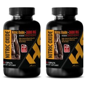 testosterone booster evolution - NITRIC OXIDE Booster 3600mg Capsules -2 Bottles