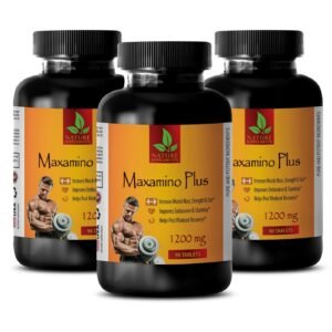 Body Building Supplements - MAXAMINO PLUS 1200 - Recover Faster 3B