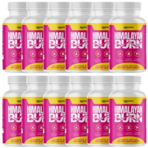 Himalayan Burn Formula for Weight Loss, Dietary Supplement - 6 Bottles