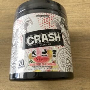 ProSupps Crash, Night-Time Sleep Aid Rest & Recovery Formula 20 Servings GABA