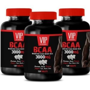 muscle vitamins for men - BCAA 3000MG - l isoleucine capsules 3B