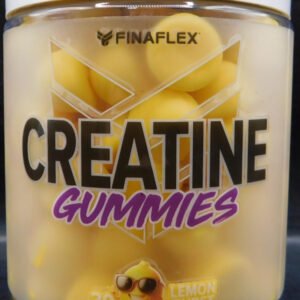 Finaflex Creatine Monohydrate Gummies For Muscle Growth & Recovery, Lemon 120ct