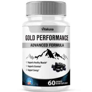 Gold Performance Capsules, Advanced Maximum Strength for Confident (60 Capsules)