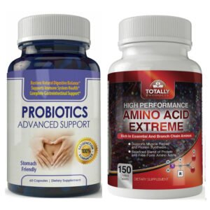 Probiotics Digestive Balance Amino Acid Support Muscle Growth Dietary Supplement