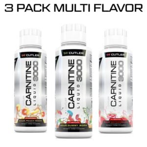 Cutler Nutrition Liquid Carnitine 3000 for Energy and Recovery Support Dietary
