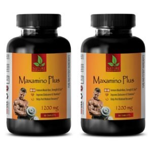Muscle Builder Powder - MAXAMINO PLUS 1200 - Increased Immunity 2 Bottles