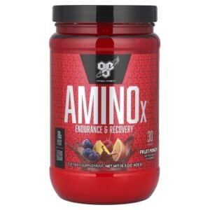 BSN Amino-X Endurance  Recovery Agent Fruit Punch 15 3 oz 435 g GMP Quality