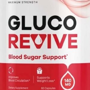 Gluco Revive Blood Health Support Supplement 60 Capsules Genuine GlucoRevive