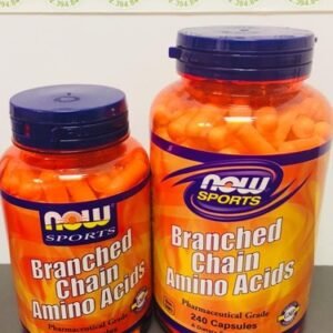 CHOOSE ONE: NOW Sports Branched Chain Amino Acids 120 OR 240 Capsules