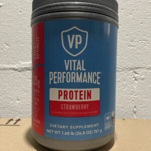 Vital Performance Protein Strawberry Dietary Supplement 26.8 Oz Exp 12/27/2025