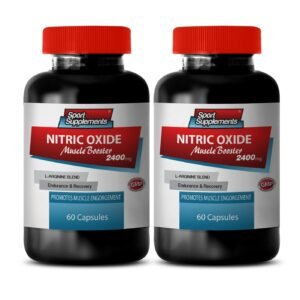 L-Arginine 3000 - NOitric Oxide Boost 2400mg - Generate Muscle Density Pills 2B