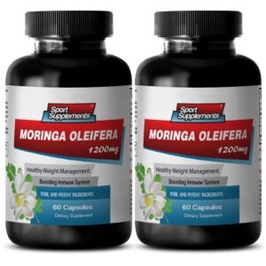 Weight Loss Diet Pills - Moringa Extract 1200mg - Moringa Oleifera Powder 2B