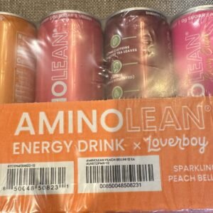 RSP NUTRITION AminoLean Energy Drink - Sugar Free Amino Energy 12 ct