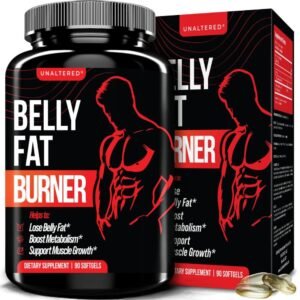 UNALTERED Belly Fat Burner for Men - Natural Weight Loss Pills to Support Red...