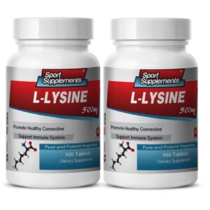 Lysine Muscle - L-Lysine 500mg -  Muscle Mass Gainer Pills 2B