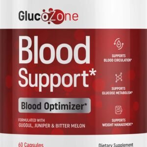 GlucoZone Blood Health Support Dietary Supplement 60 Capsules Genuine Gluco Zone