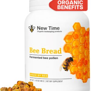 Bee Bread Pastilles Perga Pure Fermented Pollen Organic Supplement 1.42oz/40g