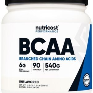 Optimum Nutrition BCAA 1000, 1,000 mg, 60 Capsules (500 mg per Capsule)