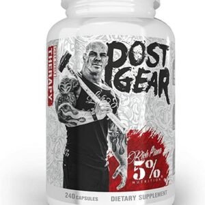 5% Nutrition POST GEAR Post Cycle Therapy 240 caps PLATINUM
