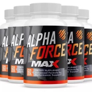 (5 Pack) Alpha Force Dietary Supplement For Men ED AlphaForce (60 Capsules)