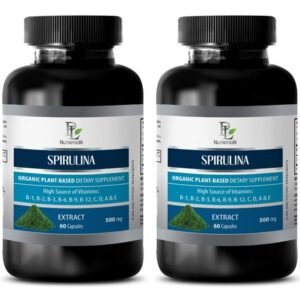 best spirulina supplement - PURE SPIRULINA 500mg - immune boosters for adults -2