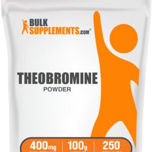 BulkSupplements Theobromine Powder - 400mg per Serving