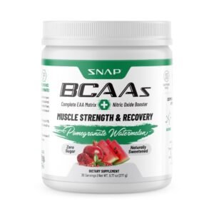 Pomegranate Watermelon BCAA Powder, Muscle Growth & Recovery - Amino Acids
