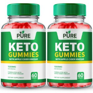 (2 Pack) Pure Wellness ACV Gummies, PureWellness Keto Gummies for Weight Loss