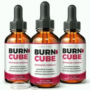 Burn Cube Drops for Weight Loss, BurnCube Metabolism Support - 3 Pack