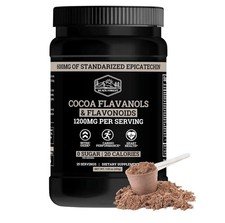 Black Forest High Flavanol Cocoa Powder and Flavonoids Supplements 1200mg US NEW