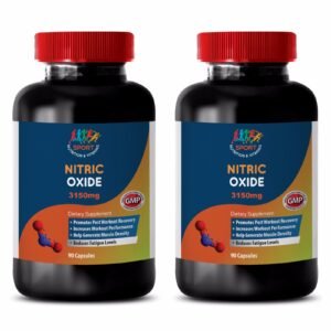 Help Increase Endurance - Nitric Oxide Complex 3150mg - L Arginine 300 2B