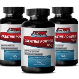 Mass Gainer - Creatine Monohydrate Powder 100g - Increased Pre/Post Workout  3B