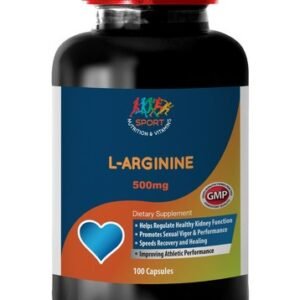L-Arginine Plus Sport Edition Improves immune function (1 Bottle, 100 Caps)