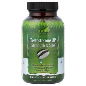 Testosterone UP Strength & Size™, 60 Liquid Softgels *09/25*