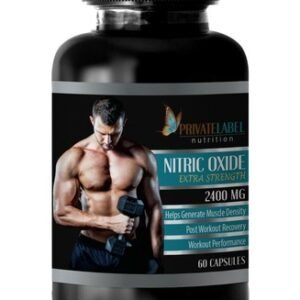 muscle gain kit - NITRIC OXIDE 2400mg - nitric oxide arginine supplements - 1 B