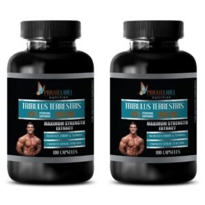 male enhancement TRIBULUS TERRESTRIS 1000mg - muscle growth - 2 Bot 200 Capsules