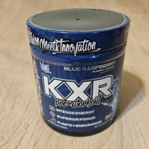 Kxr Pre Workout Dietary Supplement 30 Servings 9.3oz  Blue Rasberry Exp 07/2026