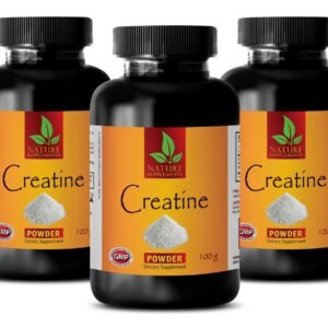 muscle growth - CREATINE MONOHYDRATE POWDER 300g - Male Stamina - 3B