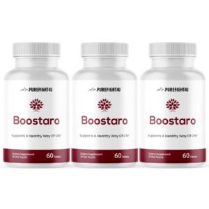 Boostaro Supports a Healthy Way of Life Dietary Supplement 3 Bottles