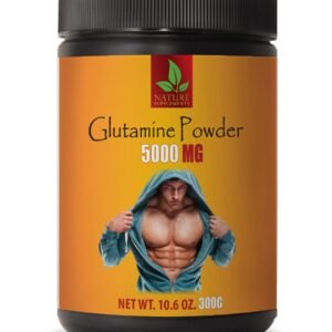 muscle supplements - GLUTAMINE POWDER 5000mg - amino acids powder - 1 Can