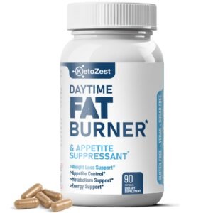 KetoZest Fat Burner Appetite Suppressant for Weight Loss - Daytime