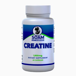 Creatine  Monohydrate 1000 mg -  Post Workout - Creatine Supplements - 60 CAP