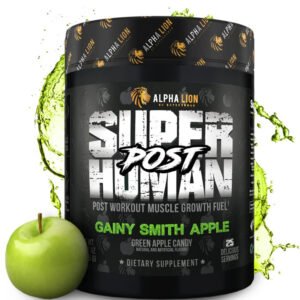 Alpha Lion Superhuman Post Recovery Creatine Velositol Formula 25sv Sour Apple