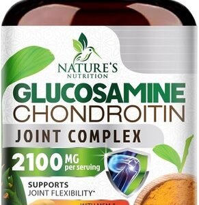 Glucosamine Chondroitin Turmeric MSM Triple Strength Joint Support 2100mg