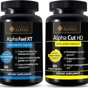 Alpha Fuel xt testosterone and Alpha cut hd nitric oxide enhancer (2 products)