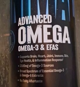UNIVERSAL NUTRITION ANIMAL OMEGA Comprehensive 3 6 EFA Essential Fatty Acid