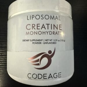 Sport, Liposomal Creatine Powder, Unflavored, 5.29 oz 150g Codeage Exp 03/26