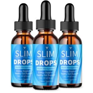 (3 Pack) Slim Drops Health Management, SlimDrops Advanced Formula (6 oz)