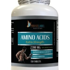 muscle building pre workout supplement - AMINO ACIDS 2200MG - post workout 1B
