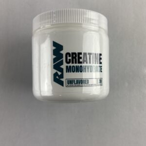 RAW Nutrition Creatine Monohydrate Powder, Unflavored (30 Servings), st. USA